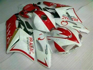 Weiß Rot CBR 1000 RR 2004-2005 Verkleidung & Plastik