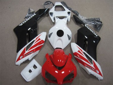 Weiß Rot CBR 1000 RR 2004-2005 Verkleidungen Komplett Sets