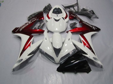 Weiß Rot CBR 1000 RR 2004-2005 Verkleidungen & Plastik