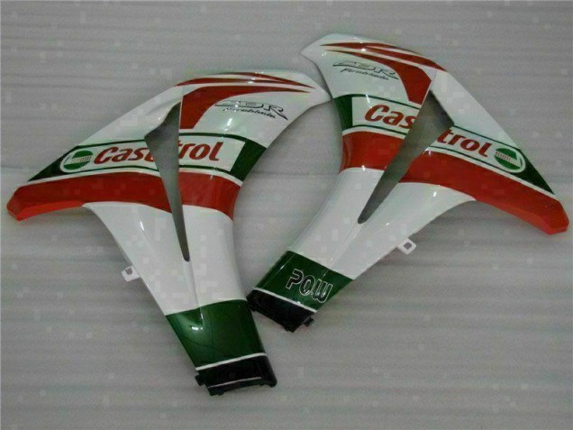 Weiß Rot CBR 1000 RR 2008-2011 Verkleidung Weiß Rot CBR 1000 RR 2008-2011 Verkleidung