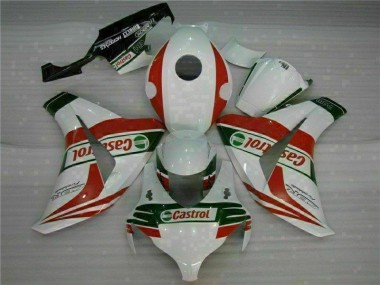 Weiß Rot CBR 1000 RR 2008-2011 Verkleidung