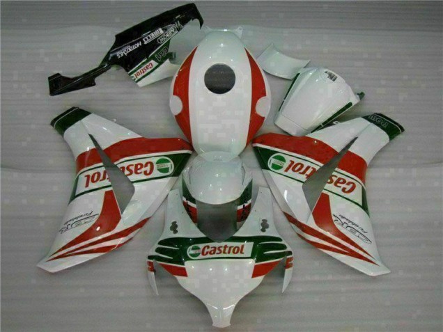 Weiß Rot CBR 1000 RR 2008-2011 Verkleidung Weiß Rot CBR 1000 RR 2008-2011 Verkleidung