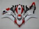 Weiß Rot CBR 1000 RR 2008-2011 Verkleidungen Weiß Rot CBR 1000 RR 2008-2011 Verkleidungen