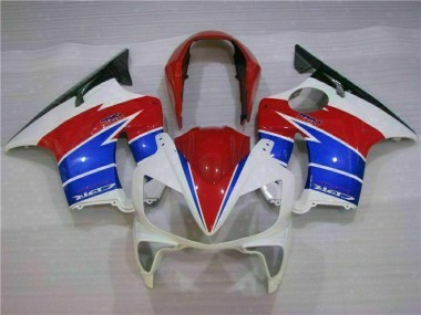 Weiß Rot CBR 600 F4i 2004-2007 Verkleidungen