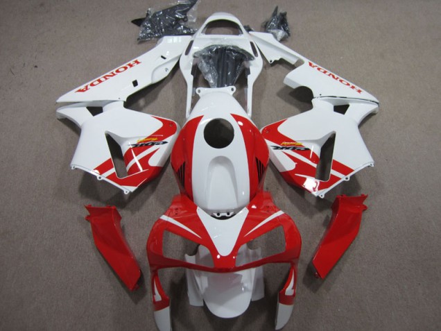 Weiß Rot CBR 600 RR 2003-2004 Verkleidungen Weiß Rot CBR 600 RR 2003-2004 Verkleidungen
