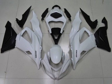 Weiß Schwarz 636 ZX6R 2013-2018 Verkleidungen