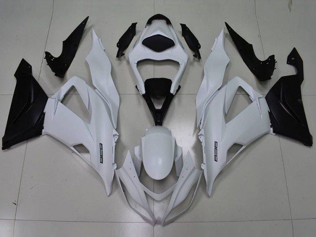Weiß Schwarz 636 ZX6R 2013-2018 Verkleidungen