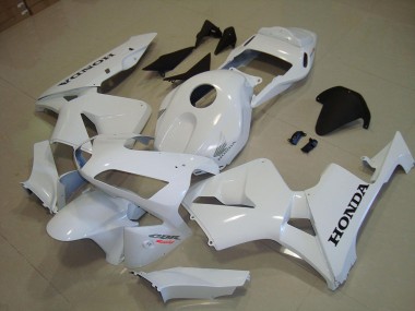 Weiß Schwarz Aufkleber CBR 600 RR 2003-2004 Verkleidungen