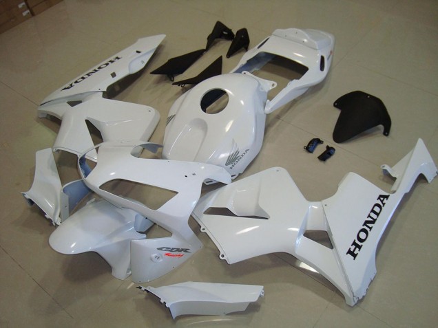 Weiß Schwarz Aufkleber CBR 600 RR 2003-2004 Verkleidungen Weiß Schwarz Aufkleber CBR 600 RR 2003-2004 Verkleidungen