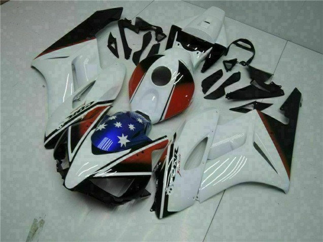 Weiß Schwarz CBR 1000 RR 2004-2005 Verkleidung