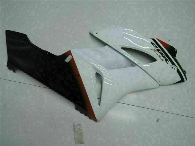 Weiß Schwarz CBR 1000 RR 2004-2005 Verkleidung