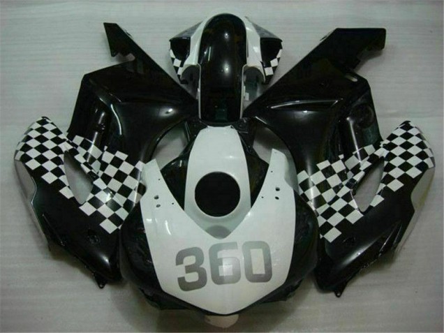 Weiß Schwarz CBR 1000 RR 2004-2005 Verkleidungen