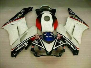 Weiß Schwarz CBR 1000 RR 2004-2005 Verkleidungen & Plastik