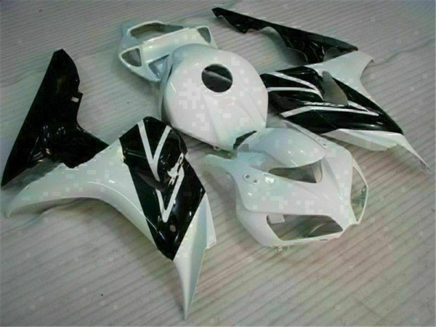 Weiß Schwarz CBR 1000 RR 2004-2005 Vollverkleidung