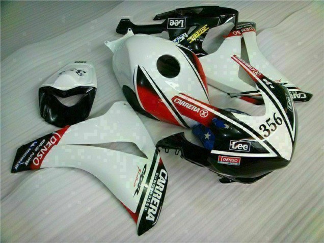 Weiß Schwarz CBR 1000 RR 2008-2011 Verkleidungen & Plastik