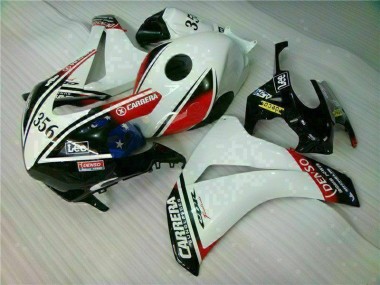 Weiß Schwarz CBR 1000 RR 2008-2011 Verkleidungen & Plastik