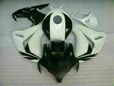 Weiß Schwarz CBR 1000 RR 2008-2011 Vollverkleidung