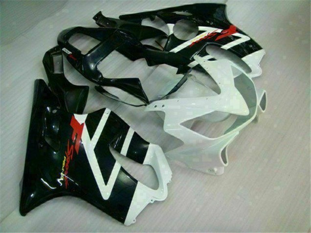 Weiß Schwarz CBR 600 F4i 2001-2003 Verkleidung Weiß Schwarz CBR 600 F4i 2001-2003 Verkleidung