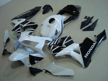 Weiß Schwarz CBR 600 RR 2003-2004 Verkleidungen