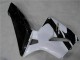 Weiß Schwarz CBR 600 RR 2005-2006 Vollverkleidung Weiß Schwarz CBR 600 RR 2005-2006 Vollverkleidung