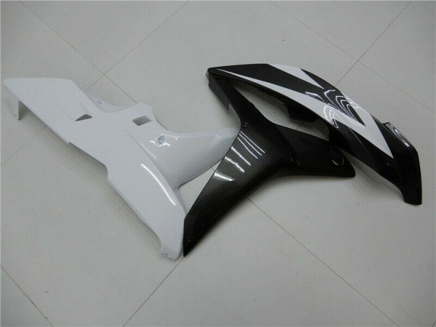 Weiß Schwarz CBR 600 RR 2007-2008 Verkleidungen