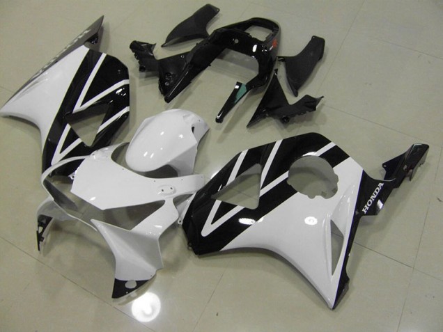 Weiß Schwarz CBR 900 RR 954 2002-2003 Verkleidung Weiß Schwarz CBR 900 RR 954 2002-2003 Verkleidung