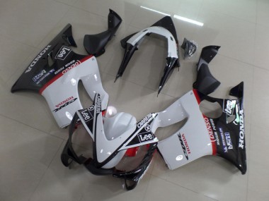 Weiß Schwarz Carrera Lee CBR 600 F4i 2001-2003 Verkleidungen