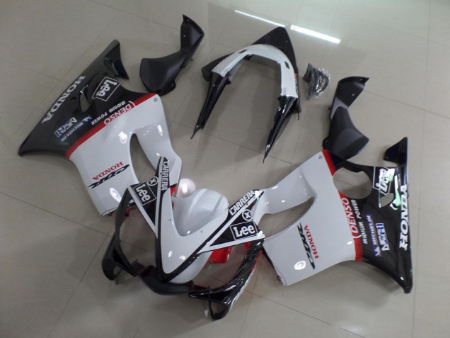 Weiß Schwarz Carrera Lee CBR 600 F4i 2001-2003 Verkleidungen Weiß Schwarz Carrera Lee CBR 600 F4i 2001-2003 Verkleidungen