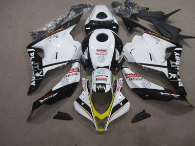 Weiß Schwarz DENSO RIZOMA CBR 600 RR 2009-2012 Verkleidungen