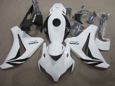 Weiß Schwarz Fireblade CBR 1000 RR 2008-2011 Verkleidungen