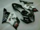 Weiß Schwarz GSXR 1000 K3 2003-2004 Verkleidung Weiß Schwarz GSXR 1000 K3 2003-2004 Verkleidung