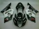 Weiß Schwarz GSXR 1000 K3 2003-2004 Verkleidung Weiß Schwarz GSXR 1000 K3 2003-2004 Verkleidung