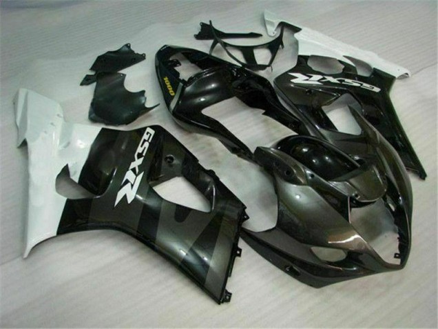 Weiß Schwarz GSXR 1000 K3 2003-2004 Verkleidungen Weiß Schwarz GSXR 1000 K3 2003-2004 Verkleidungen