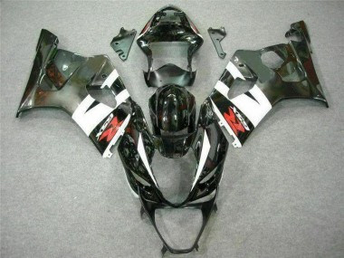 Weiß Schwarz GSXR 1000 K3 2003-2004 Verkleidungen & Plastik