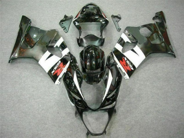 Weiß Schwarz GSXR 1000 K3 2003-2004 Verkleidungen & Plastik