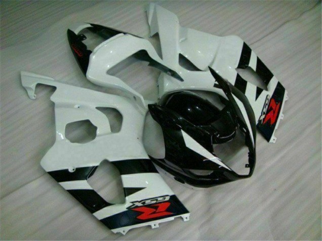 Weiß Schwarz GSXR 1000 K3 2003-2004 Vollverkleidung Weiß Schwarz GSXR 1000 K3 2003-2004 Vollverkleidung