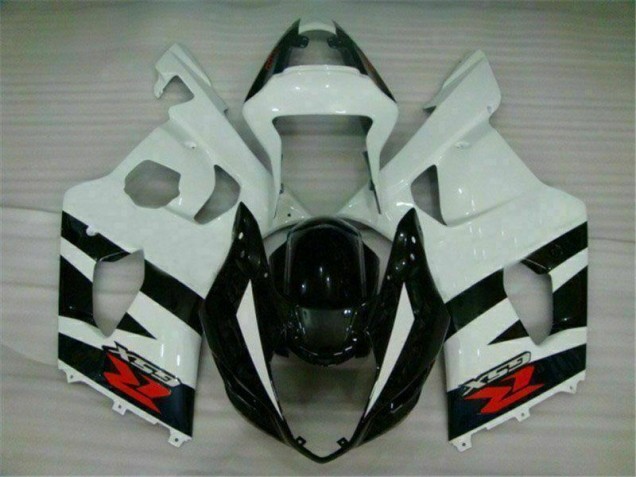Weiß Schwarz GSXR 1000 K3 2003-2004 Vollverkleidung Weiß Schwarz GSXR 1000 K3 2003-2004 Vollverkleidung