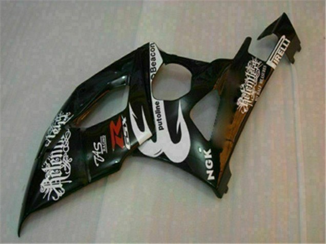 Weiß Schwarz GSXR 1000 K5 2005-2006 Verkleidung Weiß Schwarz GSXR 1000 K5 2005-2006 Verkleidung