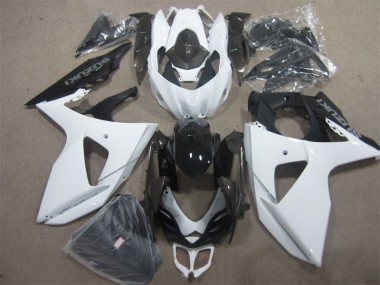 Weiß Schwarz GSXR 1000 K9 2009-2016 Verkleidung