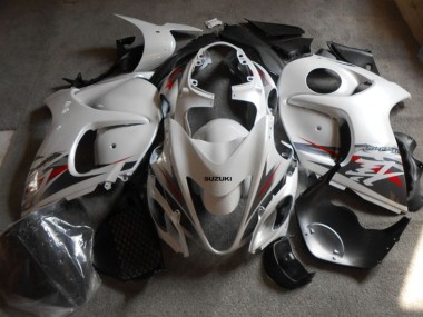 Weiß Schwarz GSXR 1300 Hayabusa 2008-2019 Verkleidungen