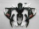 Weiß Schwarz GSXR 600 / 750 K6 2006-2007 Verkleidung Weiß Schwarz GSXR 600 / 750 K6 2006-2007 Verkleidung
