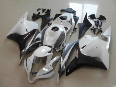 Weiß Schwarz Grau CBR 600 RR 2009-2012 Verkleidungen