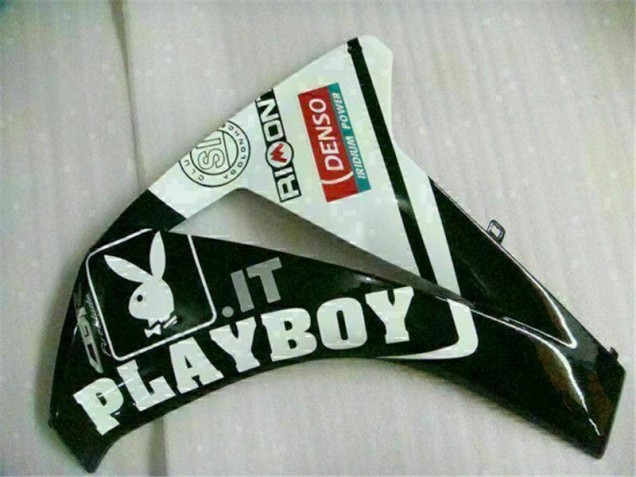 Weiß Schwarz Playboy CBR 1000 RR 2008-2011 Verkleidung Weiß Schwarz Playboy CBR 1000 RR 2008-2011 Verkleidung