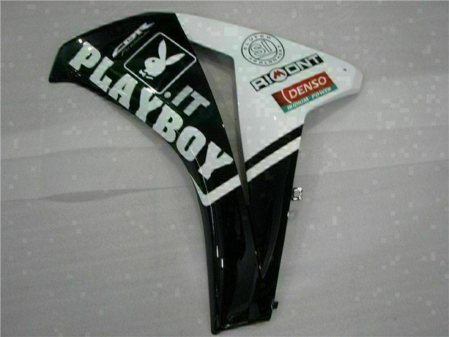 Weiß Schwarz Playboy CBR 1000 RR 2008-2011 Verkleidungen Weiß Schwarz Playboy CBR 1000 RR 2008-2011 Verkleidungen