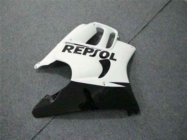 Weiß Schwarz Repsol CBR 600 F3 1995-1998 Verkleidungen Weiß Schwarz Repsol CBR 600 F3 1995-1998 Verkleidungen