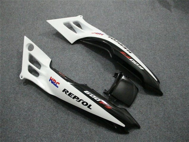Weiß Schwarz Repsol CBR 600 F3 1995-1998 Verkleidungen Weiß Schwarz Repsol CBR 600 F3 1995-1998 Verkleidungen