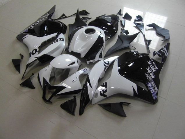 Weiß Schwarz Repsol CBR 600 RR 2009-2012 Verkleidungen Weiß Schwarz Repsol CBR 600 RR 2009-2012 Verkleidungen
