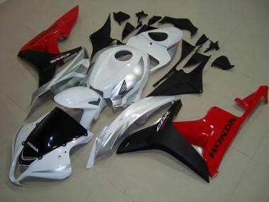 Weiß Schwarz Rot CBR 600 RR 2007-2008 Verkleidung