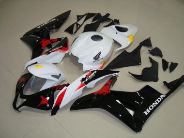 Weiß Schwarz Rot CBR 600 RR 2007-2008 Verkleidungen