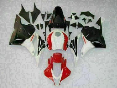 Weiß Schwarz Rot CBR 600 RR 2009-2012 Verkleidungen